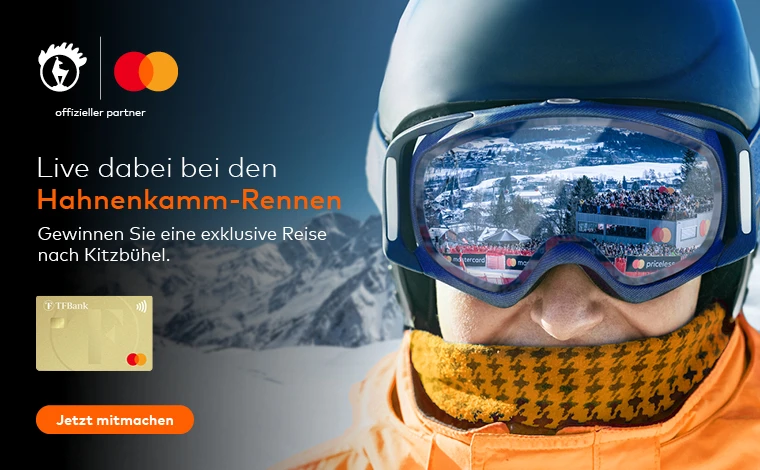 Mastercard TF Bank - Hahnenkamm-Rennen in Kitzbühel gewinnen
