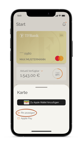 TF Bank Mobile App