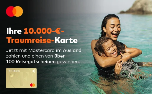 TF Bank Cross Border Kampagne Mastercard Reise