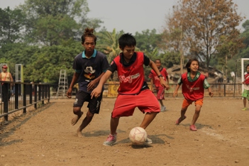 Jungen Fußball Thailand
